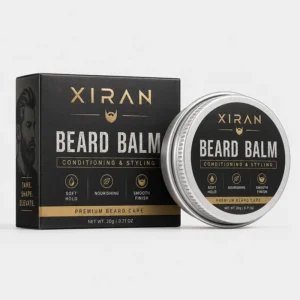 Private Label All-Natural Beard Balm for Daily Grooming Care